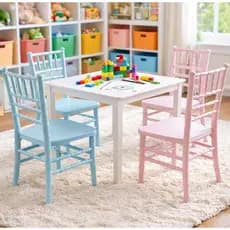 Cadeira Tiffany Infantil em Polipropileno para Quarto e Brinquedoteca