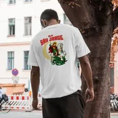 Camiseta São Jorge Camisa Básica Personalizada Unissex Algodão 30.1 Premium