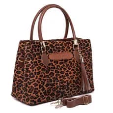 BOLSA SACOLA FEMININA ONÇA TRANSVERSAL