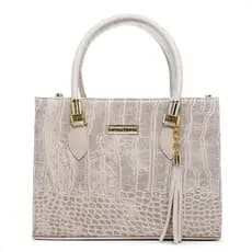 LANÇAMENTO BOLSA FEMININA CORES VARIADAS CROCO LUXO NOVIDADE