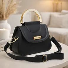 Bolsa Feminina Aura Luxo Alça ABS Premium Transversal | LANÇAMENTO COURO PU