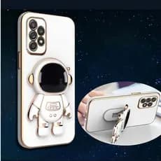 Arthur Capas Capinha de Celular Luxuosa com Suporte Astronauta para Samsung A03 Core, A13, A32 4G