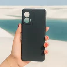 Capa Capinha MOTO G05 G15 G35 G55 G75 G85 G56 G86 G10 G20 G30 Silicone com Veludo Dentro Proteção