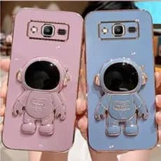 Capinha de Celular Luxuosa com Suporte Astronauta para Samsung J2 Prime,J5 Prime, J7 Prime