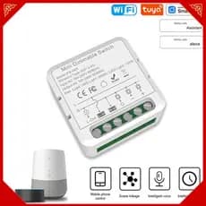 Tuya Módulo De Interruptor Dimmer Inteligente Mini Regulável Automação Residencial DIY Disjuntor APP Controle Remoto