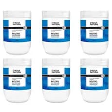 Kit 6 Potes Creme De Massagem Corporal Dagua Natural Neutro 650g Sem Perfume Hidratação