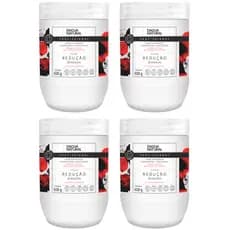 Kit 4 Unidades Creme Massagem Pimenta Negra Redutor Medidas E Celulite 650g Dagua Natural