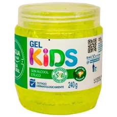 Gel Fixador Capilar Kids Dagua Natural Hair 240g Sem Álcool Vegano