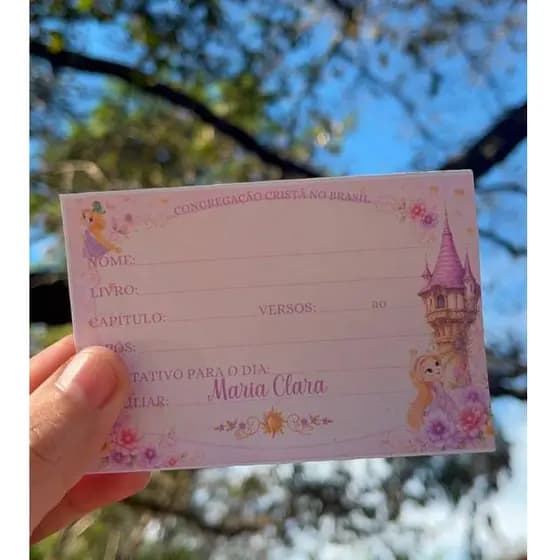 200 Recitativos CCB Personalizados | Pague 100 e Leve 200 |Escolha até 4 Modelos Diferentes