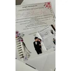 KIT DESPEDIDA AUXILIAR PERSONALIZADO CCB – LIVRO + CERTIFICADO + RECITATIVO/NOIVINHOS CCB