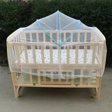 1pcs Mosquiteiro Portátil Dobrável Para Cama De Bebê Berço Crianças Ao Ar Livre