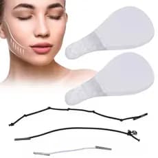 40 Pçs/Set Invisível Rosto Fino Adesivos V-Forma Linha Facial Rugas Flacidez SkinFace