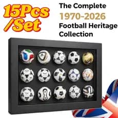 Coleção De Mini Bolas De Futebol 1970 – 2026 Estatuetas , Réplica Da Copa Do Mundo FIFA