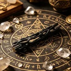 Réplica De Bastão De Pressão De Salgueiro One Wish Com Caixa De Presente Triangular , Fabricação De Desejos Quebráveis