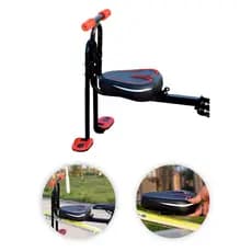 Cadeirinha Premium Dianteira Bicicleta Para Criança 1 A 7 Anos E Até 25kg Segura Universal Bike