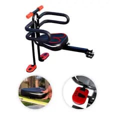 Cadeirinha Premium Dianteira Bicicleta Bike Para Criança 1 A 7 Anos E Até 25kg Segura Universal