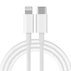 Cabo de Carregador Compatível Com Iphone Saída USB C Para Transferência de Dados