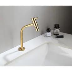 Torneira Banheiro arejador articulado Aço inox Luxo Link 45º Baixa 1/4 Volta Cromada Preta Dourada