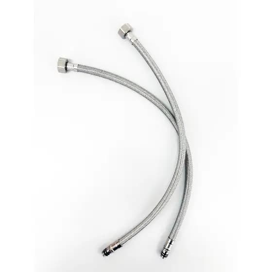Engate Mangueiras Flexível Misturador Monocomando Torneira  45 Cm/60CM (1 Par)