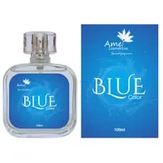 Perfume Blue Color Masculino Amei Cosméticos Alta Fixação 33% de Essência Importada EDP