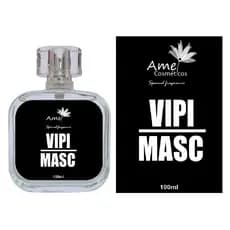Perfume Vipi Masc Masculino Amei Cosméticos Alta Fixação 33% de Essência Importada EDP