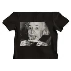 Camiseta Básica 100% Algodão Albert Einstein Alternative Unissex Lançamento 2025 Envio Imediato