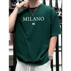 Camiseta Masculina MILANO Estampadas Manga curta verão