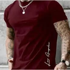 TM Store Camiseta Masculina Los Angeles 100% Algodão Gola Redonda Respiravel LANÇAMENTO