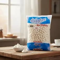 Mini Suspiro Tradicional 1kg Merengue Para Sobremesa Lembrancinhas Festas média de 600unidades
