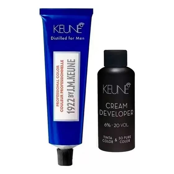 Tonalizante Keune 1922 For Man 60ml + Semi Color Ativador 60ml