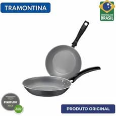 Jogo de Frigideiras Tramontina Turim 2 Pcs Antiadarente Starflon