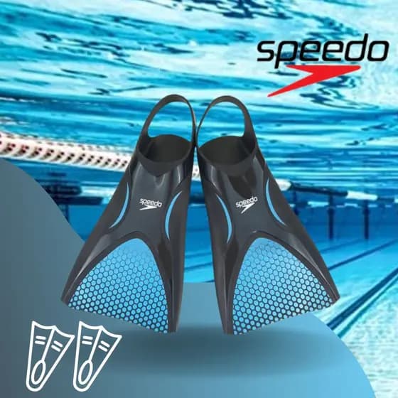 Pé de Pato Speedo Power Fin Nadadeira para Treino de Natação e Mergulho