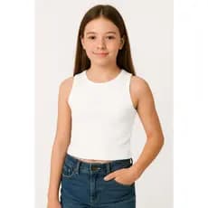 Cropped Regata Teen Canelado Premium