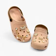 Babuche + Kit de Botons Decorativos feminino
