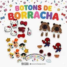 Botons Pins para Babuches Kit de enfeites
