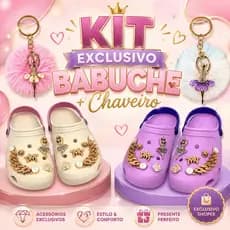 Babuches e Chaveiros Presentes KIT calçado + chaveiro adulto menina menino Infantil