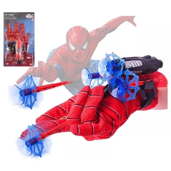 Brinquedo Luva Lança Teia Infantil Homem Aranha Diversão