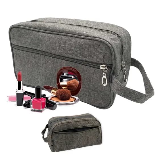 Necessaire Unissex Maquiagem e Higiene pessoal 2 Divisórias