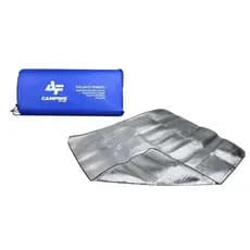 Isolante térmico aluminizado para camping - 2,0 x 2,0 - albatroz fishing