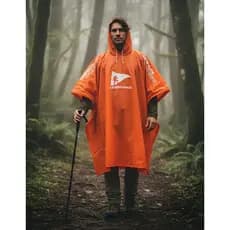 Capa De Chuva Poncho Impermeável Ntk Legendários Pvc Laranja Único Liso - Legendários