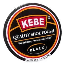 Graxa P/ Sapato Coturno Militar Couro Profissional Kebe 50ml Preto