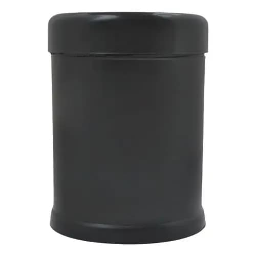 Pote De Polímero Preto Grande Militar Para Kit Campo E Selva Preto