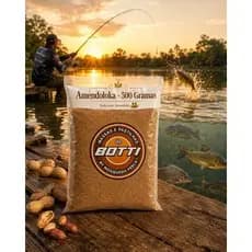 Massa Para Pesca Botti Fundo 500g Aroma Forte Pegada Pesada Amendoloka