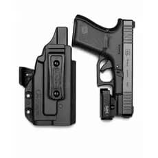 Coldre Em Polímero Velado Interno Para Pistola Com Lanterna