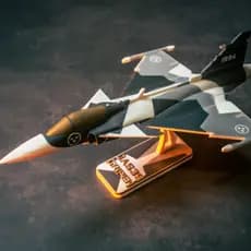 Avião de caça JAS39 GRIPEN (colecionável)