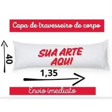 Capa De Travesseiro Xuxão Abracadinho Travesseiro De Corpo Sua Arte 1,35x40