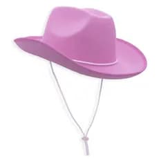 Chapeu Rosa Ana Castela Boiadeira Cowboy Cowgirl Vaquejada Rodeio 45