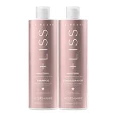 Kit Hair Care Liss Jacques Janine Shampoo Sem Sal 450ml + Condicionador 440ml Liso Brilho