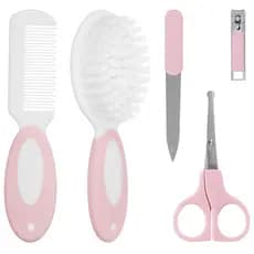 Kit Higienie Bebe Coisas De Bebê Kit Cuidados Bebê Buba Rosa