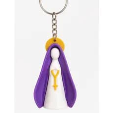 Chaveiro Nossa Senhora Aparecida Impresso em 3D | Lembrancinha Religiosa | Presente Católico